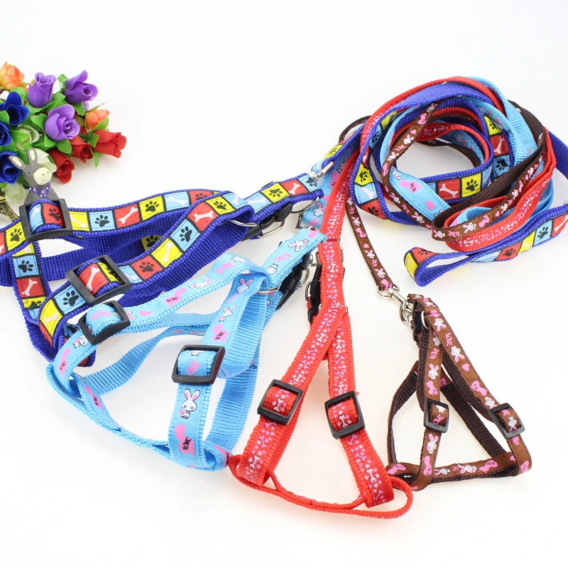 Printed patch pet leash