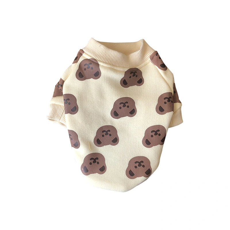 EBAERR Pet Plus Velvet Cute Bear Sweater