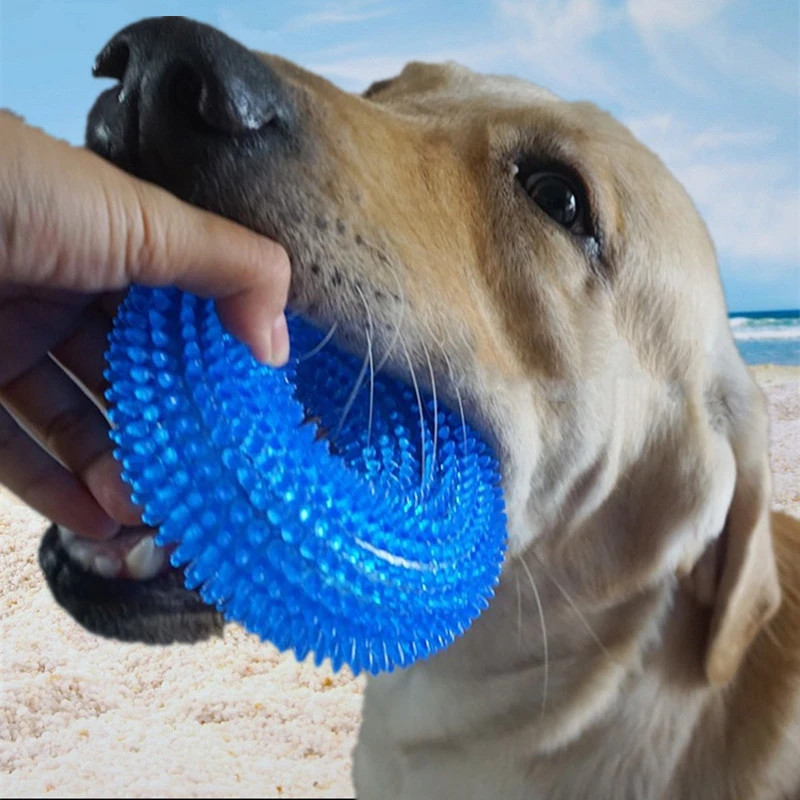 Pet toy bite resistant sounding toy ball