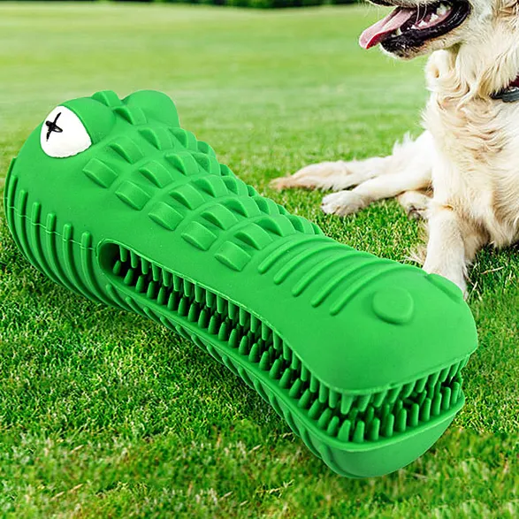 Dog toy resistant to biting teeth