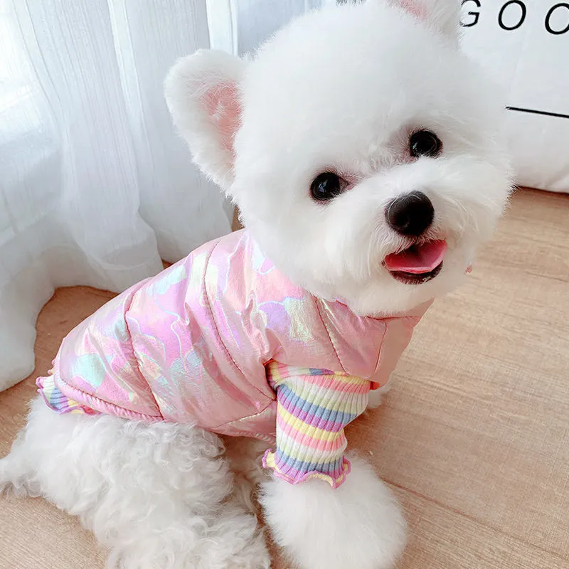 Bright vest pet clothes