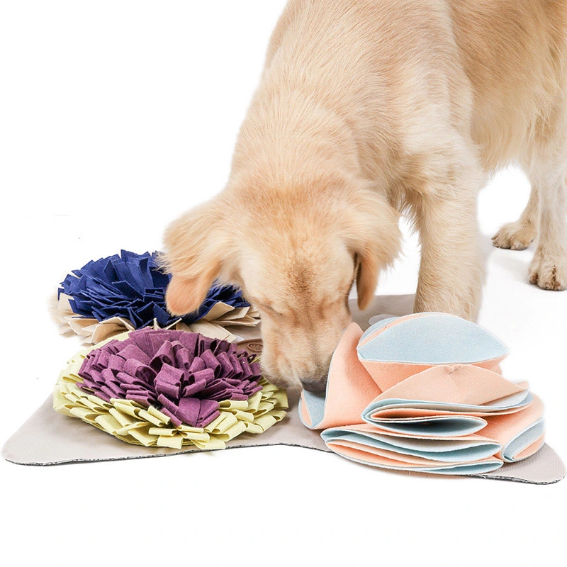 Sniffing pet mats full set of dog food mats DIY petals consume energy slow food training supplies