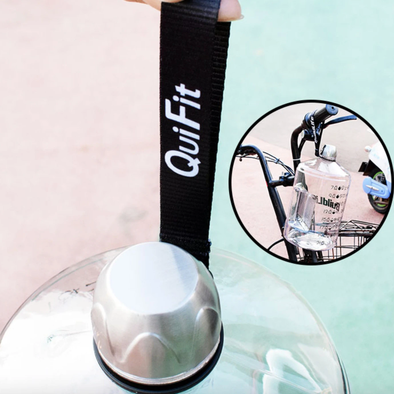 Outdoor Large Capacity 3.8L European Standard Plastic Sports Kettle