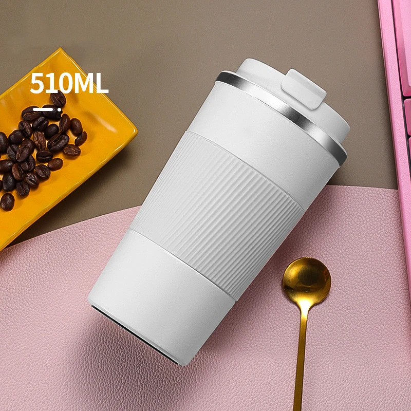 New Style Stainless Steel Silicone Coffee Cup Insulated Water Cup 