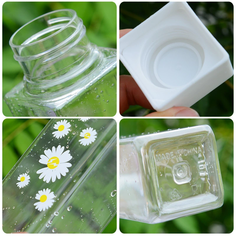 Daisy Plastic Cup Anti-drop Water Cup Outdoor Trend Forest Cup