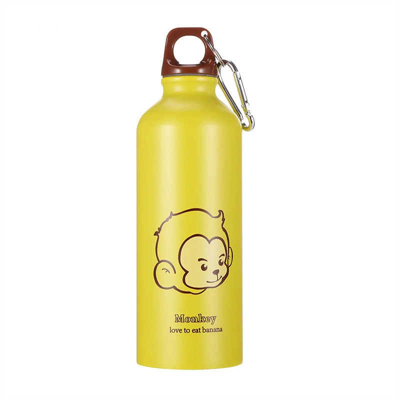 Stainless Steel Sports Bottle 500ml Outdoor Sports Water Cup For Children