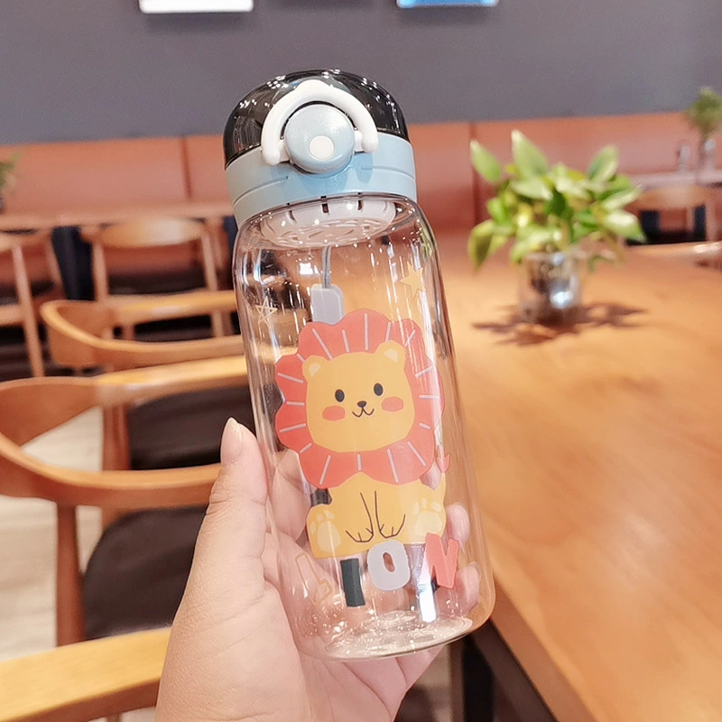 Material Plastic Portable Water Cup Fashionable  Student Portable Cup