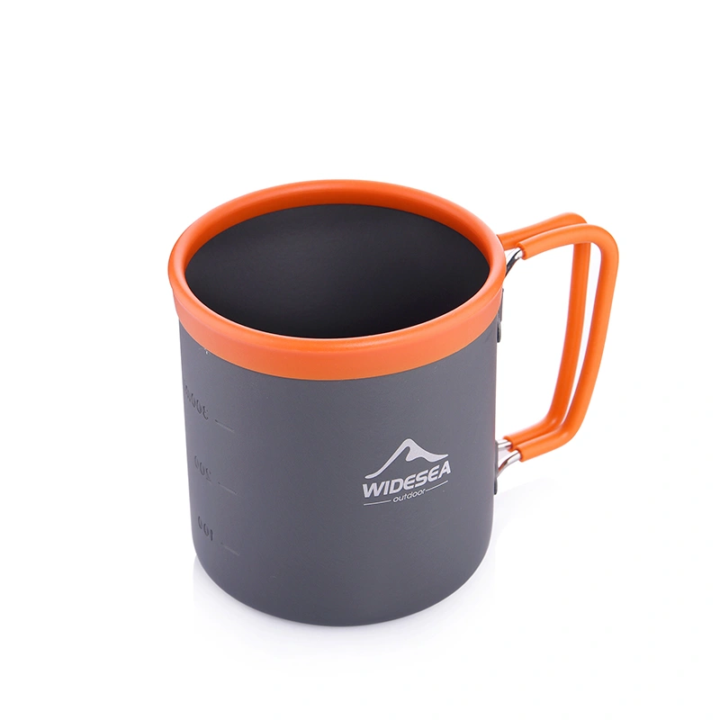 Anti-scalding Foldable Outdoor Aluminum Cup