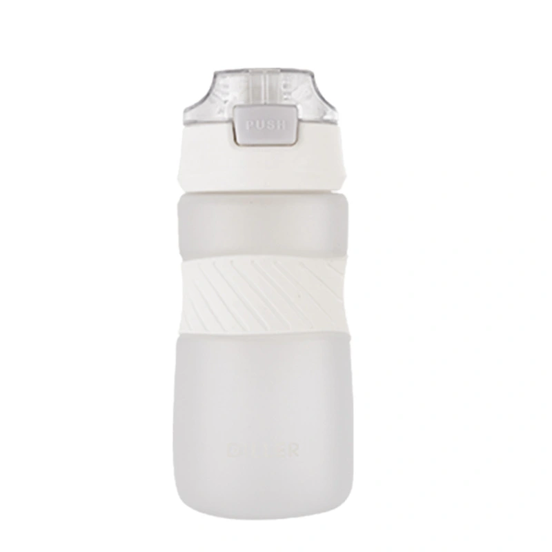 Plastic Cup, Frosted Sports Water Cup, Straw Space Cup