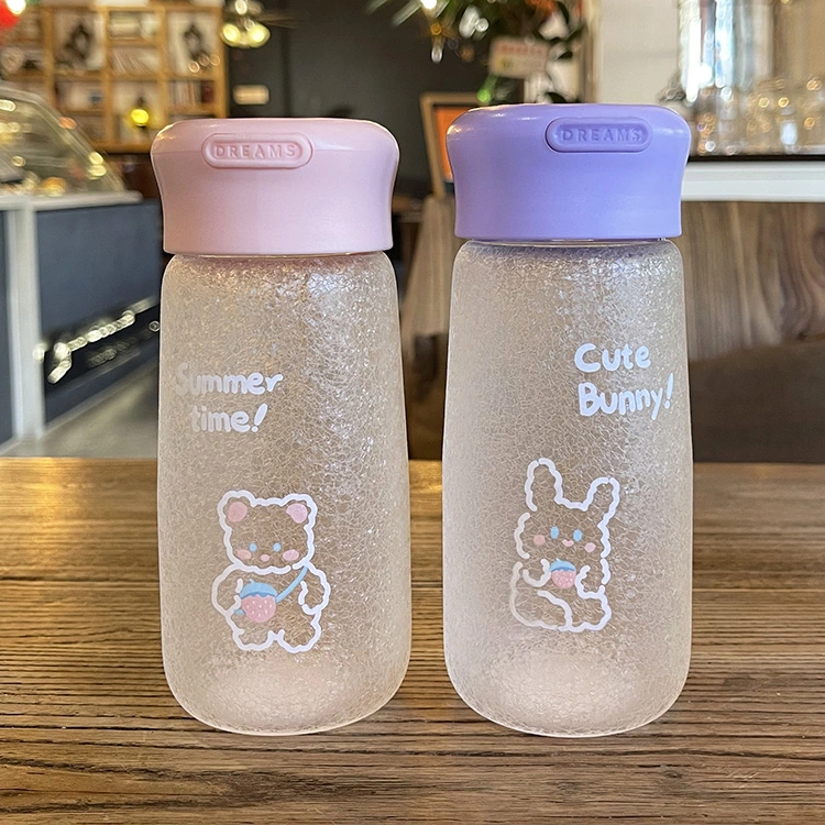 Cute High Temperature Resistant Cup With Lid, High Value Water Cup