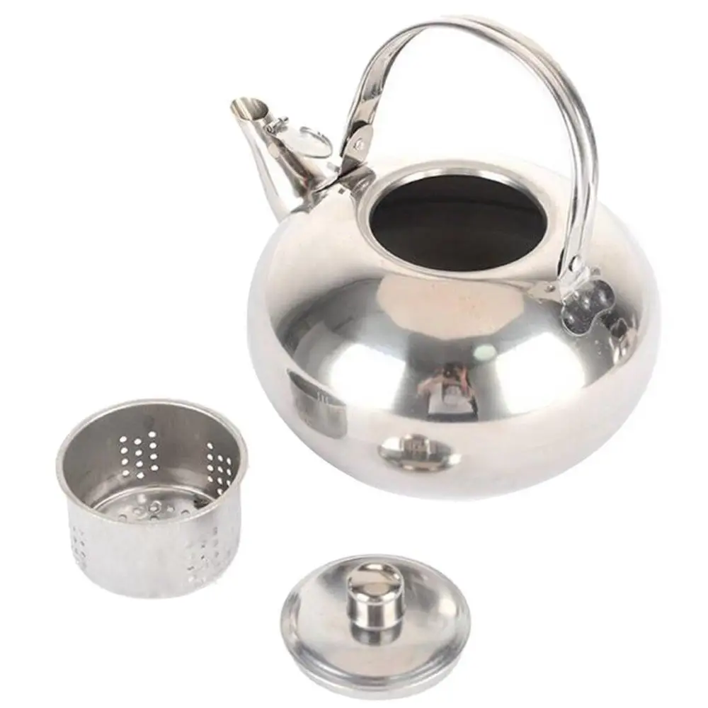 Stainless steel teapot