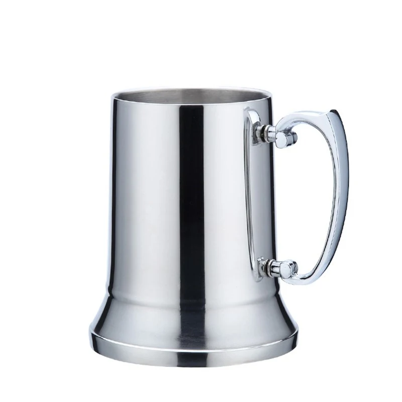 304 Stainless steel double-layer beer mug