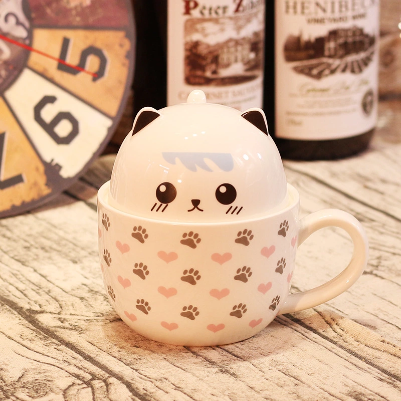 Cat ceramic mug