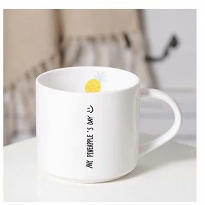 Nordic ins pineapple fruit breakfast cup