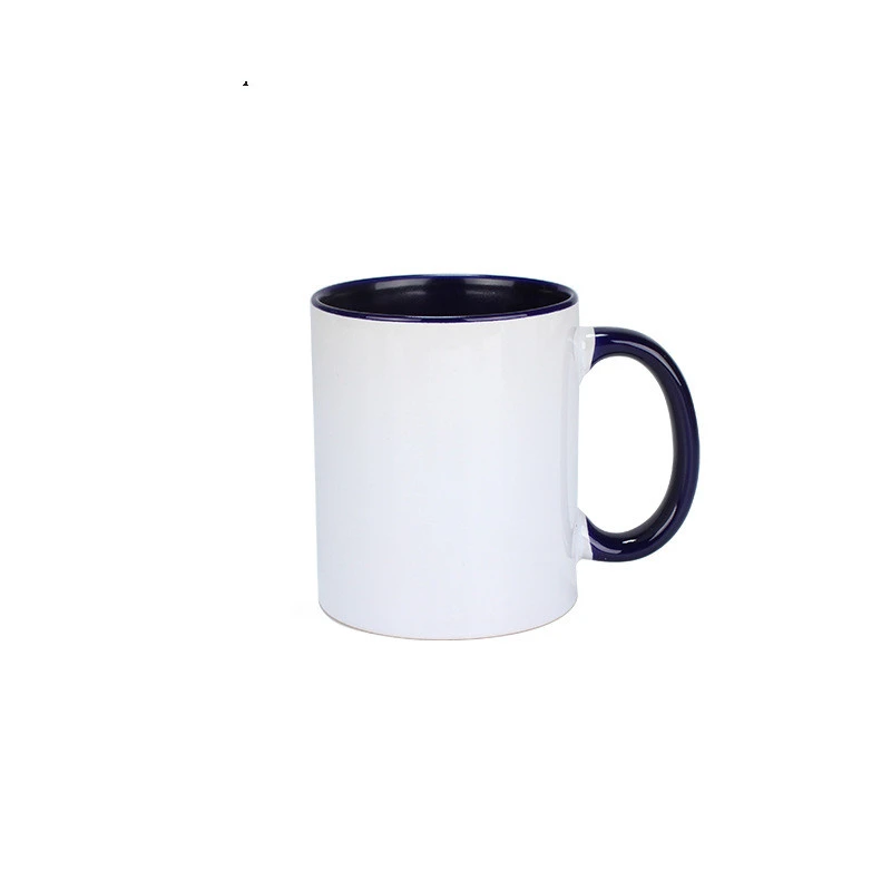 Thermal transfer color handle inner color coated cup