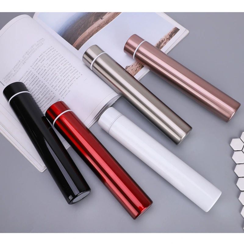 Fashionable high-quality slim portable thermos