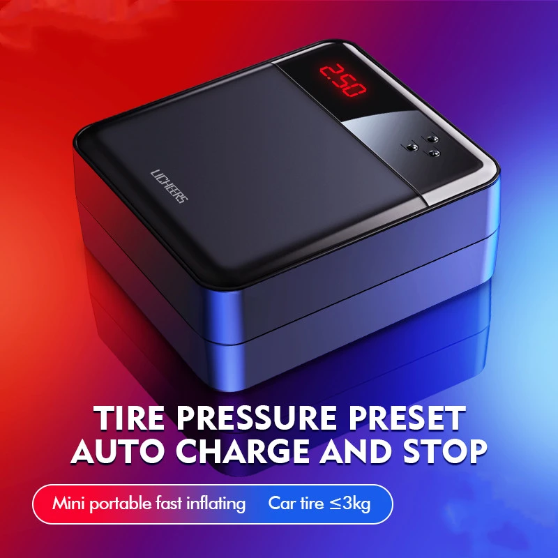 Car universal car portable intelligent air pump