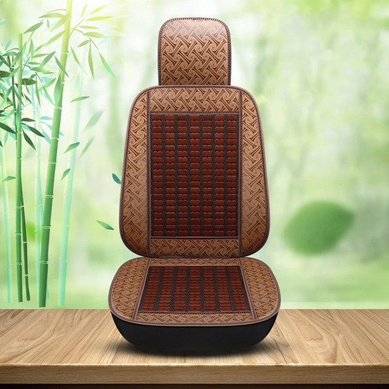 Summer Bamboo Car Seat Wuling Rongguang Double Row Seat Cover