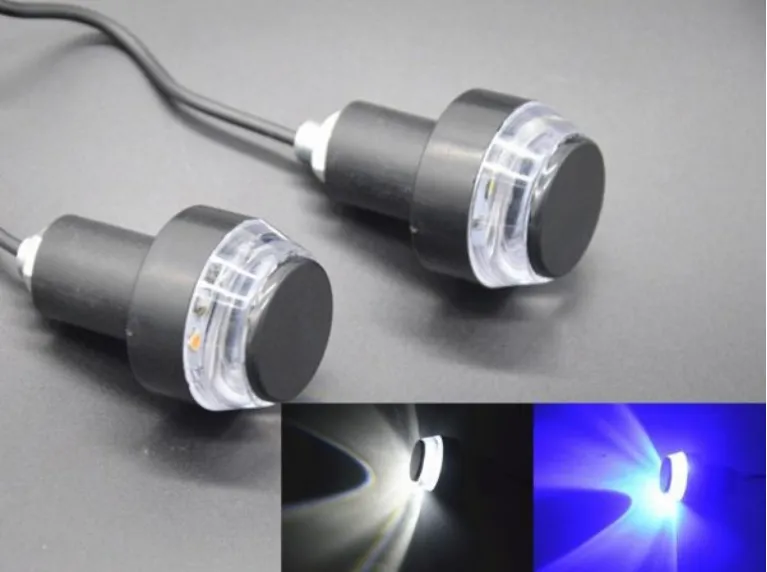 Motorcycle Handle Terminal 12LED Two-color Turn Signal Indicator