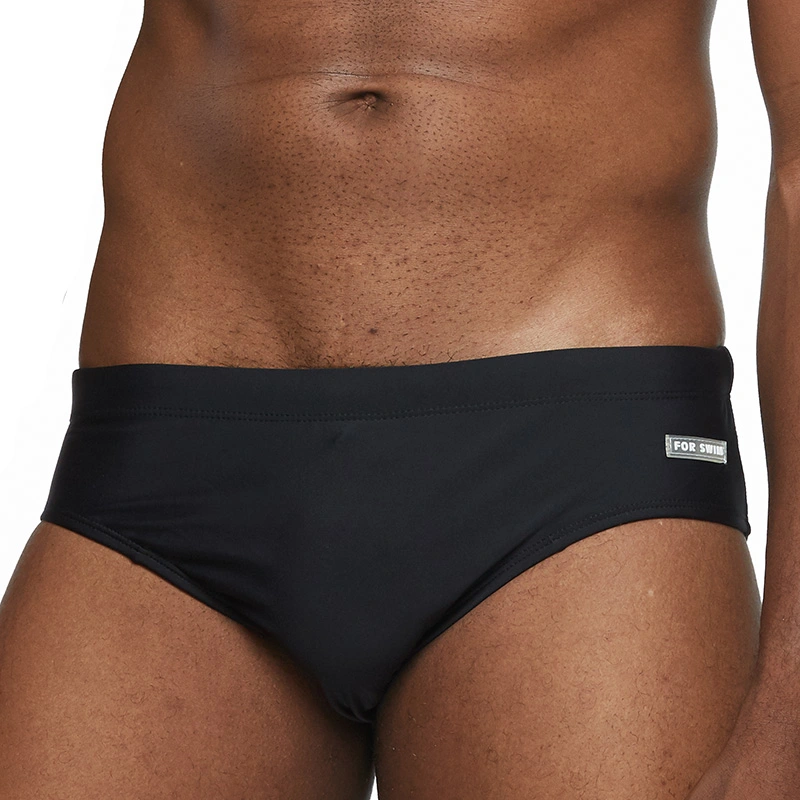 Men's briefs competition swimming trunks