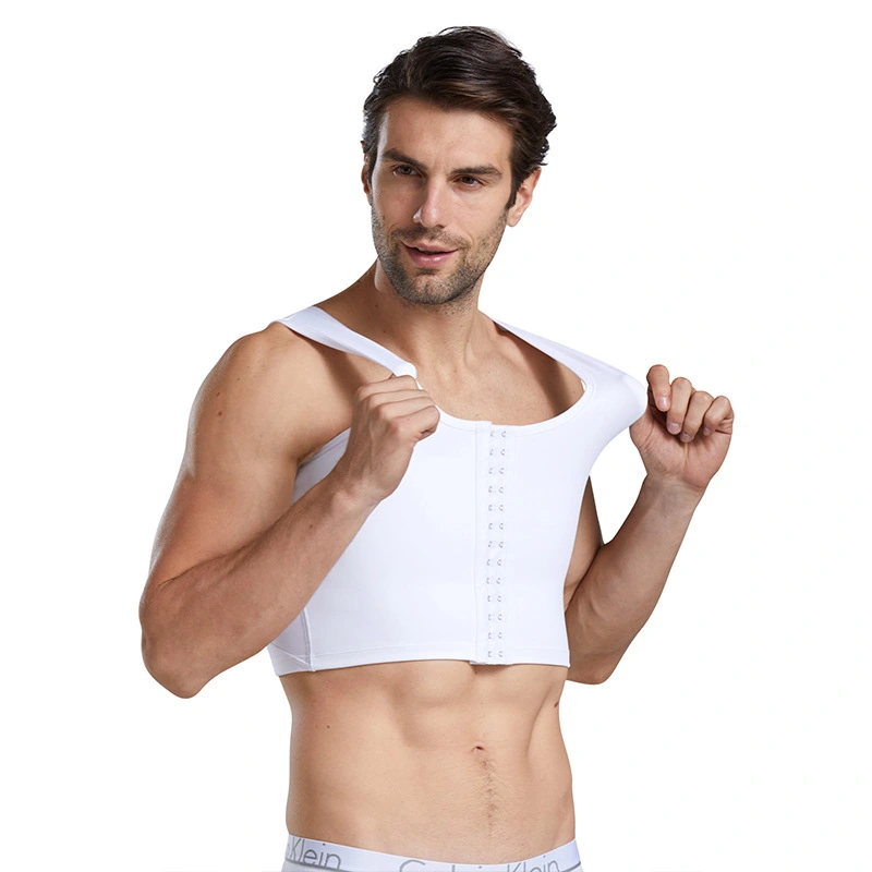 Arbitrary Cut Back Support Three-Row Compression Vest In The Middle