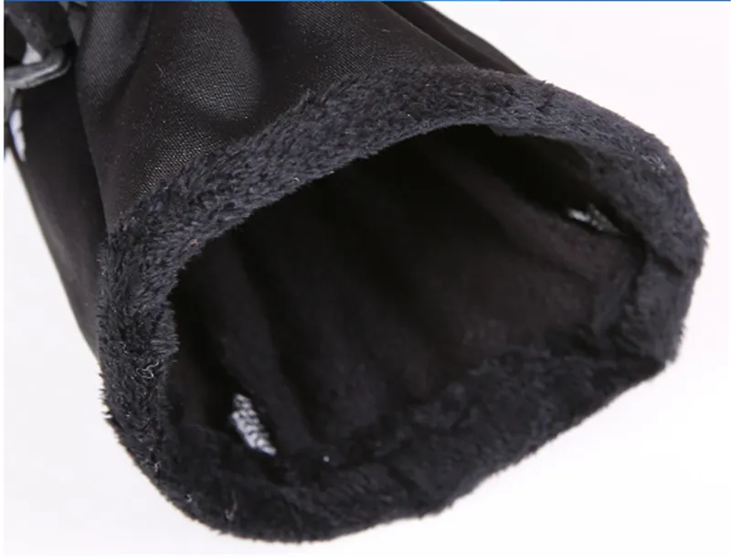 Windproof Bicycle Full Finger Warm Fleece Climbing Gloves