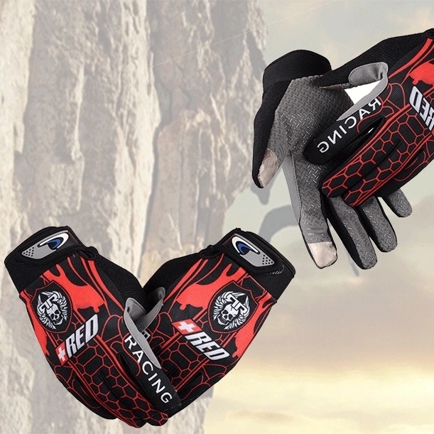 Touch Screen Plus Velvet Riding Sports Windproof Gloves