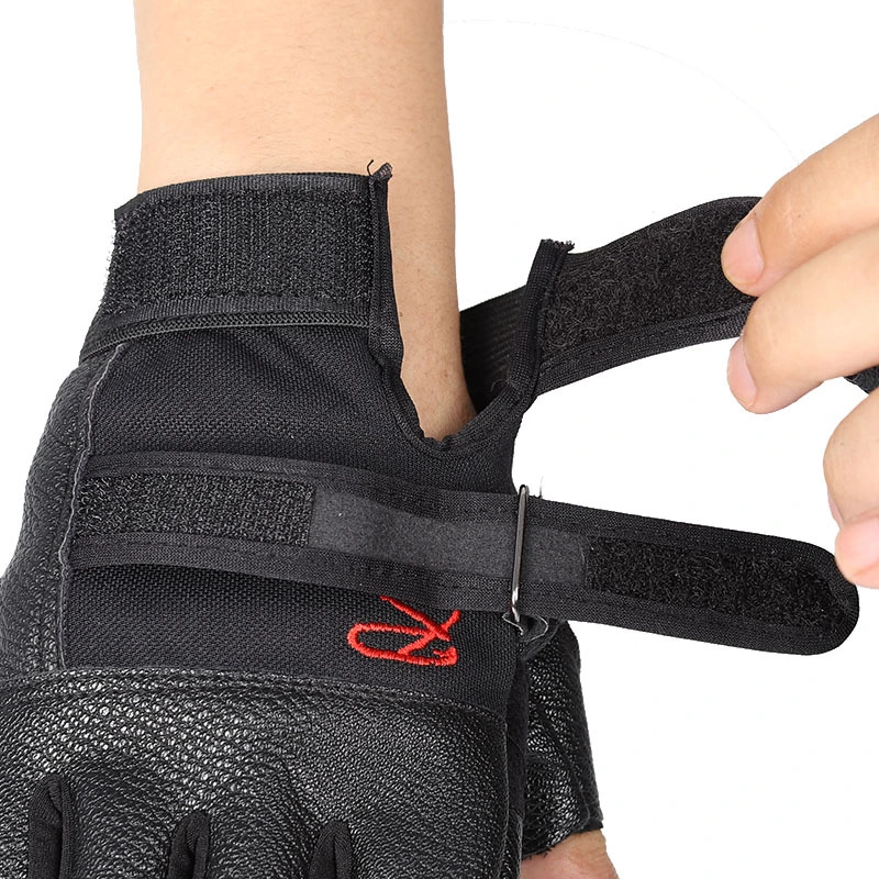 Outdoor sports black mittens