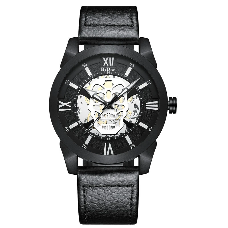 Biden Men's Hollow Quartz Watch Men's Watch Men's Watch Casual