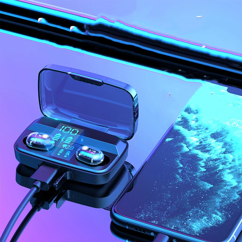 Wireless bluetooth headset