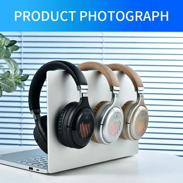 Folding headset with stereo wireless headset