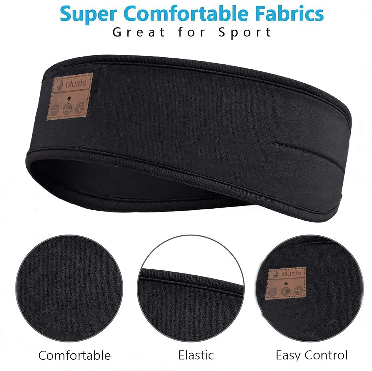 Sports Headband Thin Music Sports Headscarf