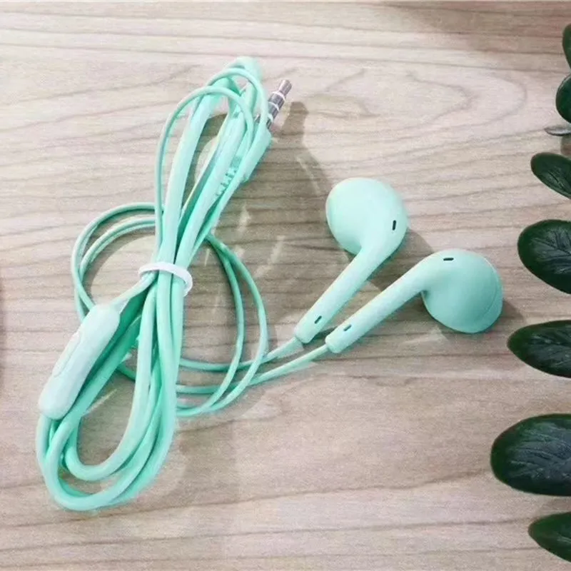 U88 Macaron Earplugs Wired Headphones