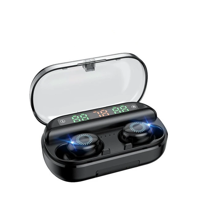 Bluetooth Headset With Microphone LED Display