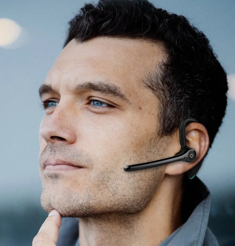 Over Ear Wireless Bluetooth Headset For Business