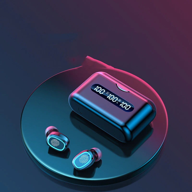 Wireless Bluetooth Headset In-ear Digital Display
