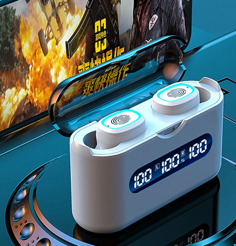 Wireless Bluetooth Headset In-ear Digital Display