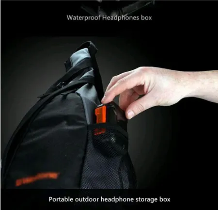 High-end anti-stress earphone bag
