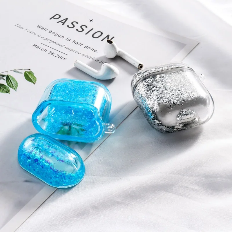 Compatible with Apple, Quicksand earphone shell