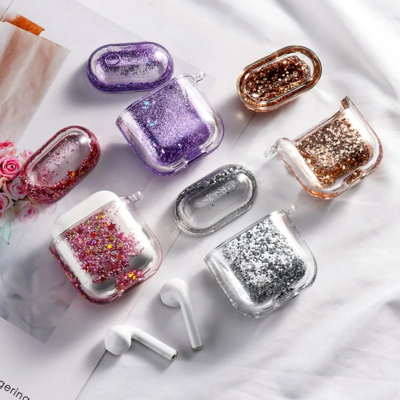 Compatible with Apple, Quicksand earphone shell