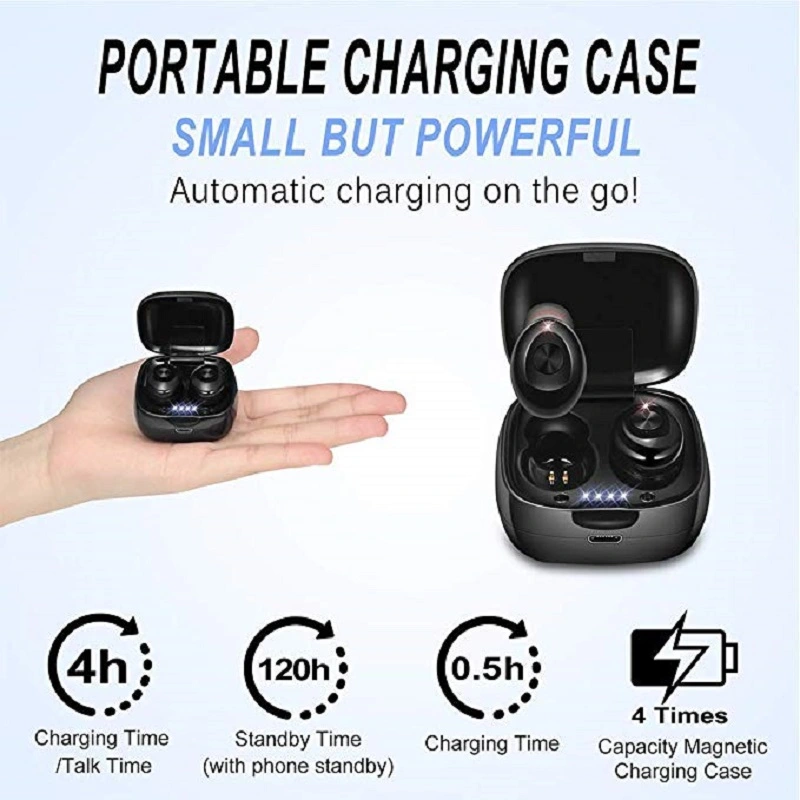 Digital display bluetooth headset