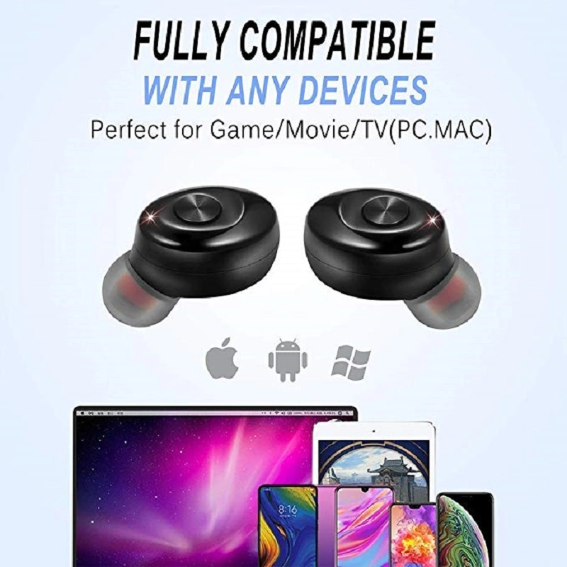 Digital display bluetooth headset