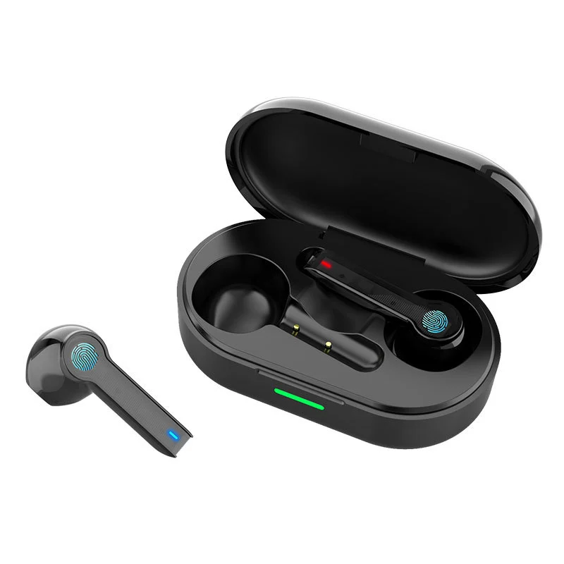 Wireless Bluetooth headset with two ears