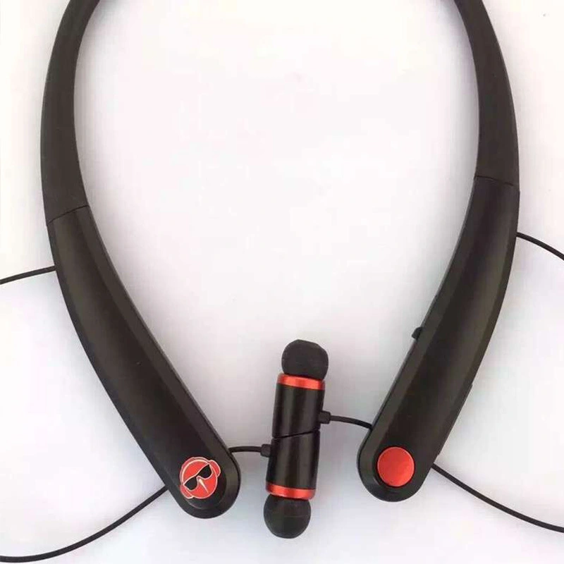 Wireless headset hanging neck style