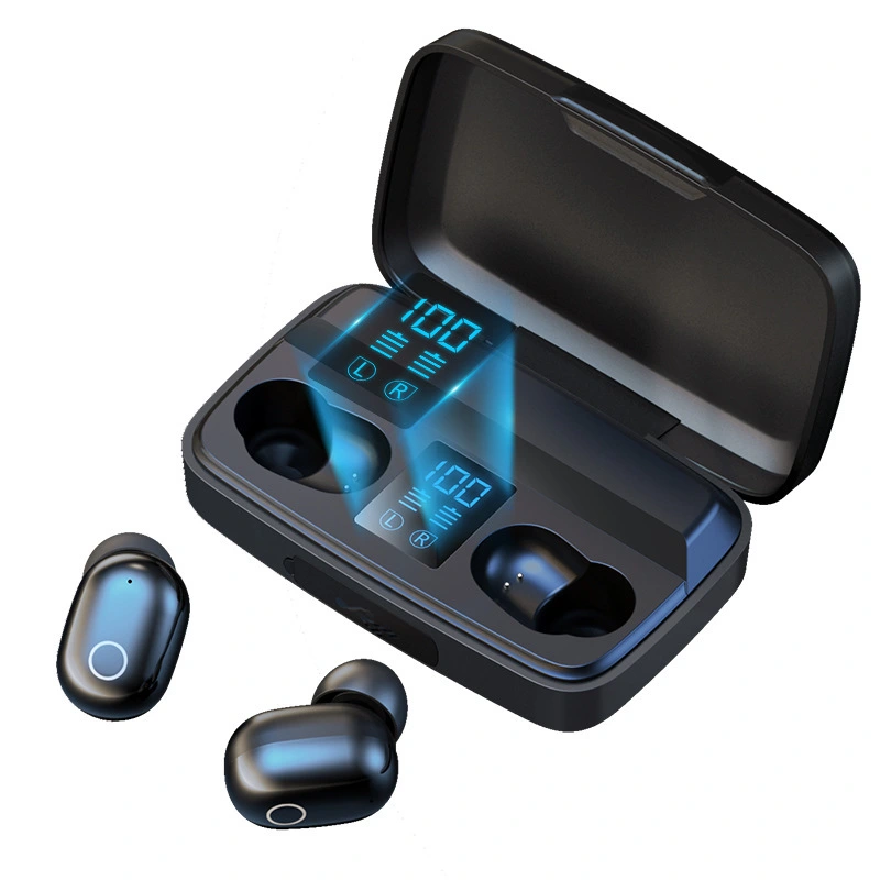 Mobile power wireless bluetooth headset