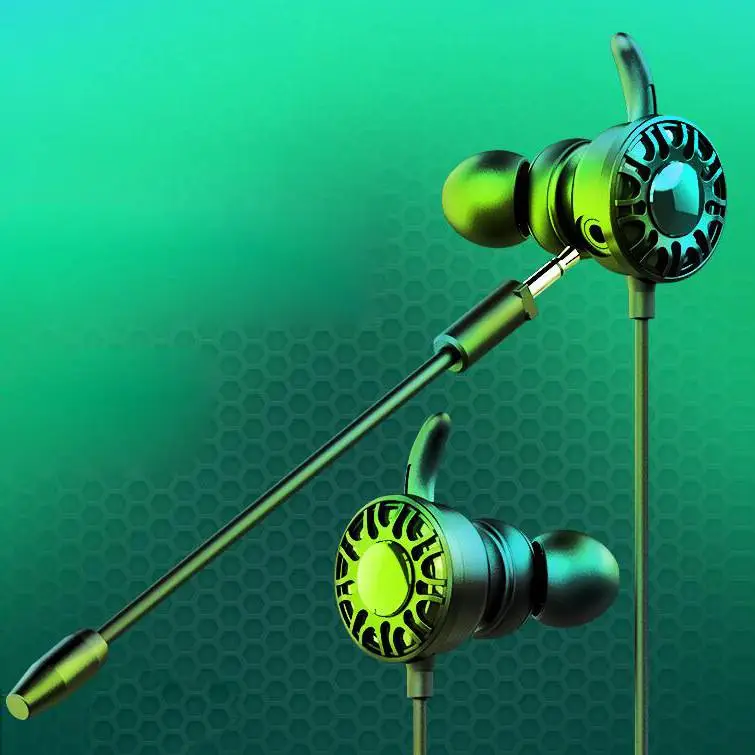 Wire control with dual wheat mobile game headset