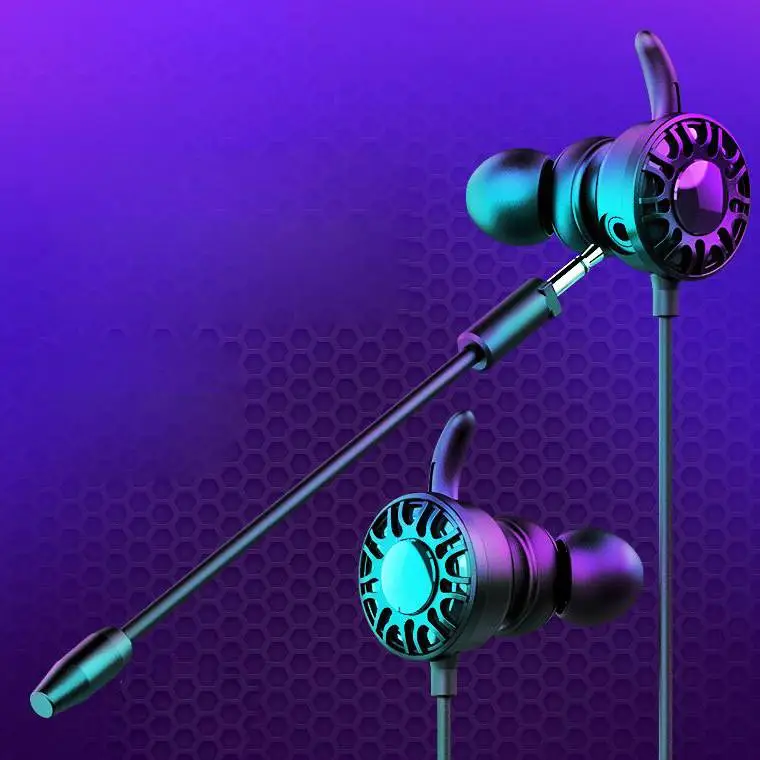 Wire control with dual wheat mobile game headset