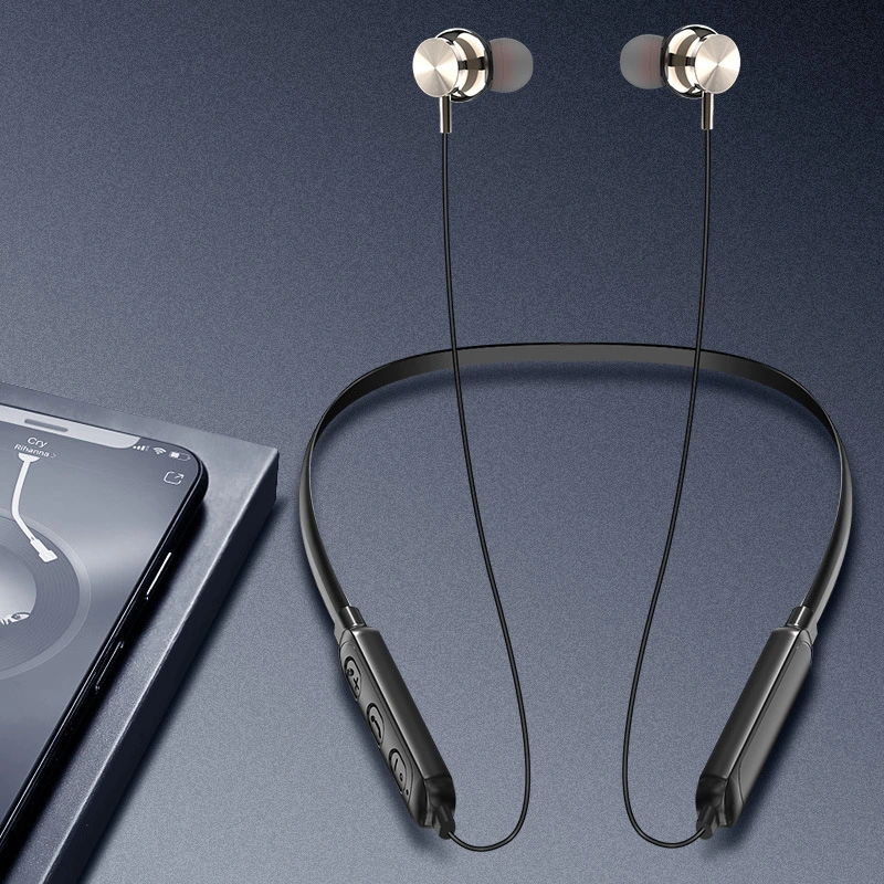 Neck magnetic wireless headset