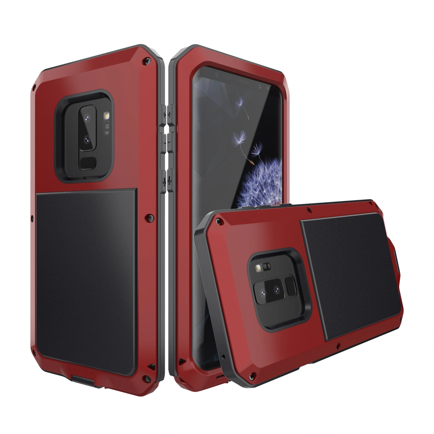 S9 Plus Waterproof and Anti drop S7 S8  Metal Protective Case