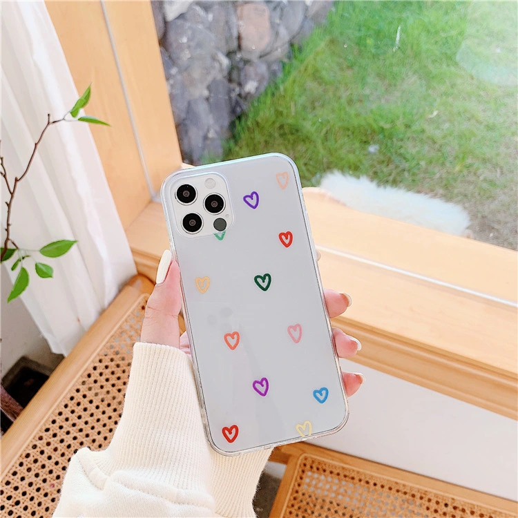 Love Transparent Mobile Phone Silicone